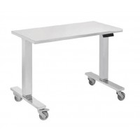 Table à hauteur variable inox 1000 x 700 mm référence 189 2500