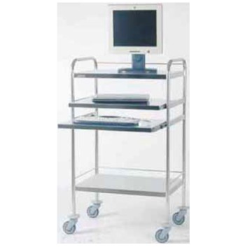 Chariots informatique en inox